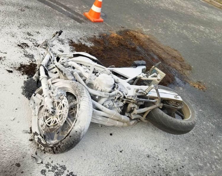 Стали известны подробности жуткой аварии с мотоциклистом в Петрозаводске (ФОТО)