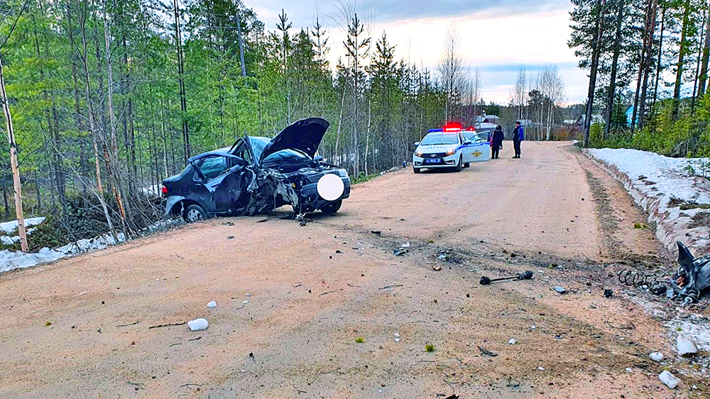 Пьяный 18-летний водитель устроил ДТП с пострадавшими на севере Карелии 