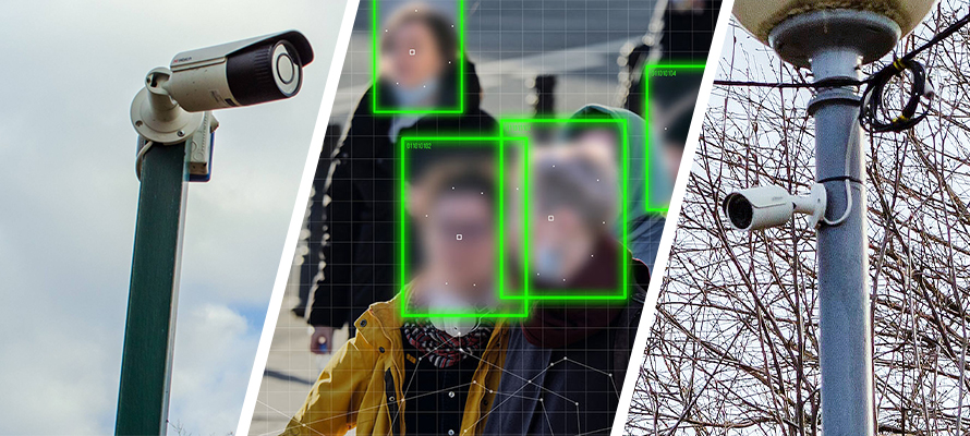 Новая система видеонаблюдения в Петрозаводске способна сама распознавать лица, предметы и номера авто