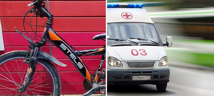 В городе бумажников в Карелии сбили ребенка на велосипеде