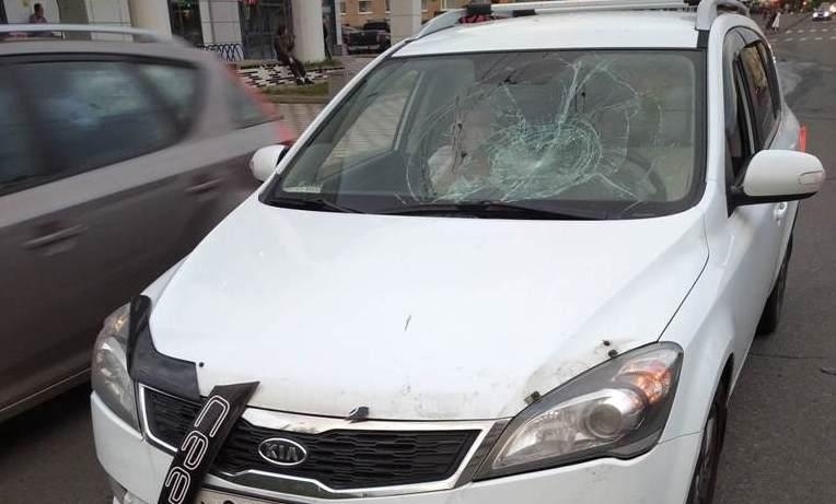 В центре Петрозаводска автомобиль сбил 18-летнего велосипедиста (ФОТО)