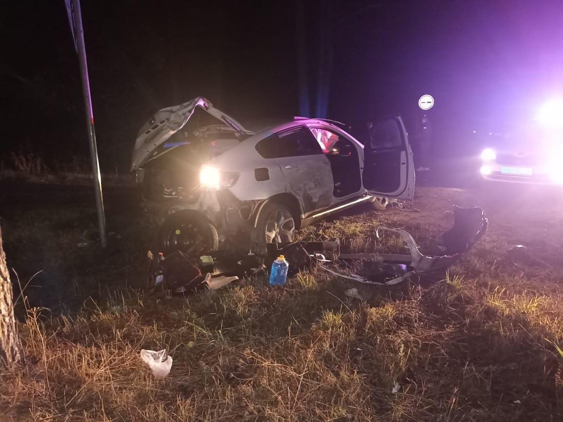 Водитель иномарки получил травмы в аварии на трассе в Карелии