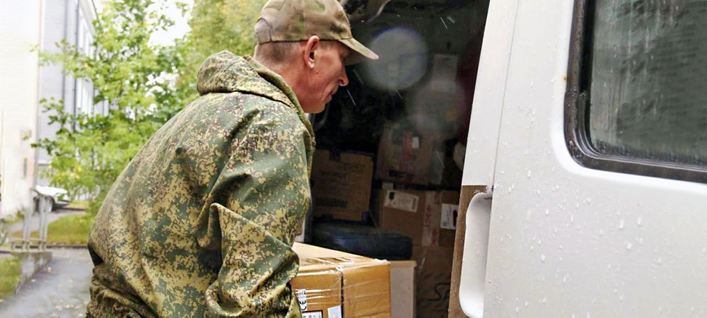 Родственники мобилизованных из Карелии смогут передать посылки в воинские части