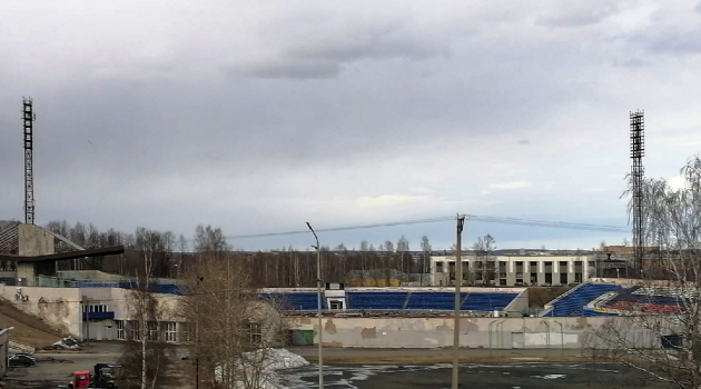 Главный стадион Карелии остался без тепла