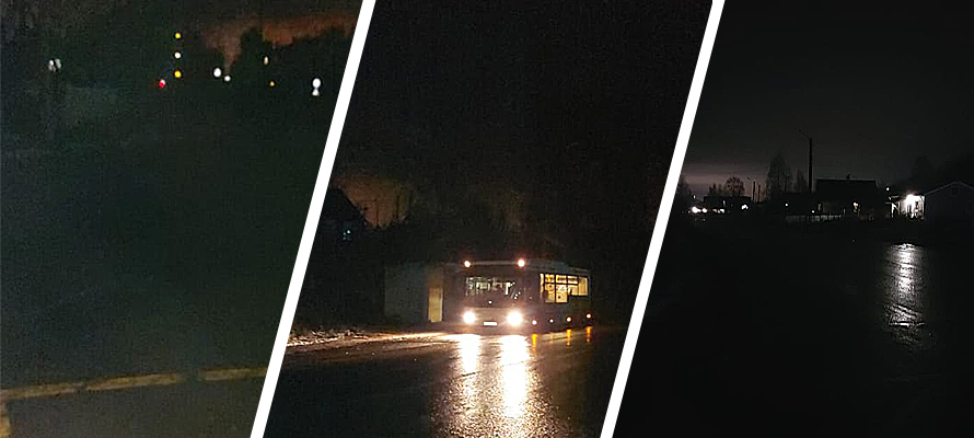 Несколько населенных пунктов в Карелии погрузилось во тьму из-за бесхозной линии освещения