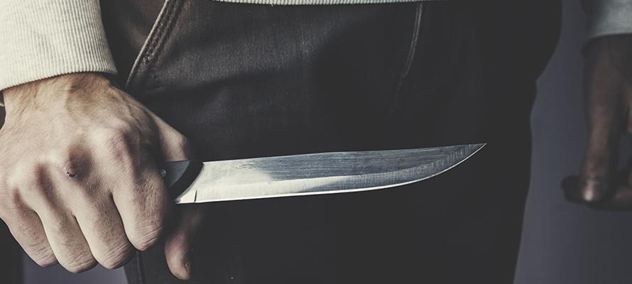 Раненный в грудь житель Карелии выбил нож из рук агрессивного собутыльника
