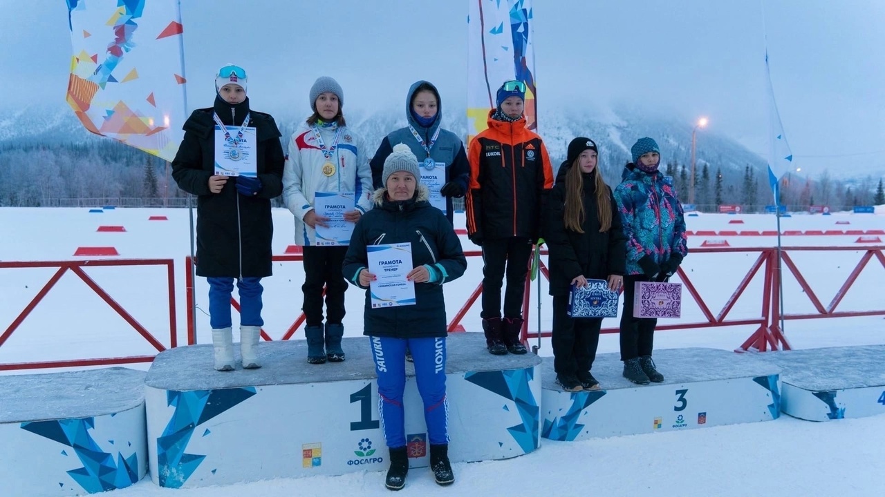 Юная лыжница из Карелии победила на открытых соревнованиях в Мурманской области