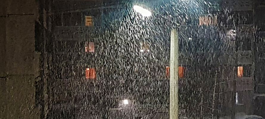 Экстренная служба Петрозаводска предупредила о сильном снегопаде на территории города