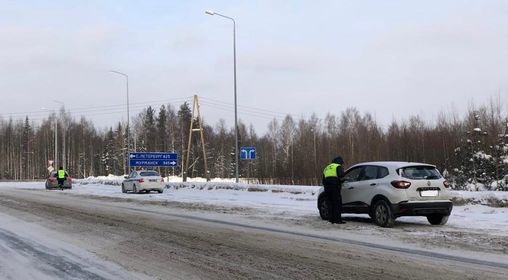 Полиция будет искать нетрезвых водителей в одном из районов Карелии
