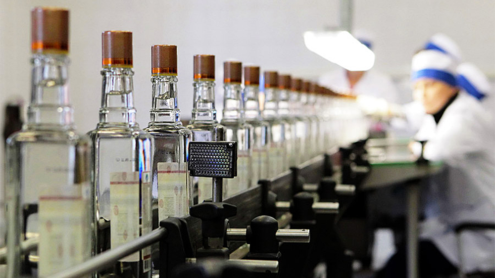 Производство алкоголя резко выросло в России