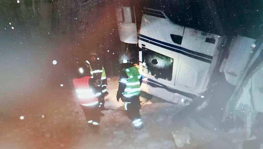 Массовая авария с участием 4 автомобилей произошла на трассе «Кола» в Карелии (ФОТО)