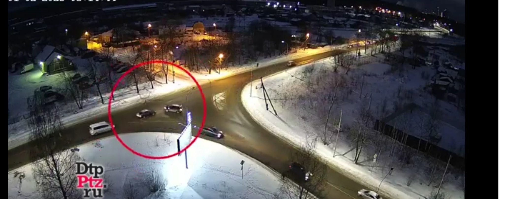 Жесткое ДТП произошло на перекрестке в Петрозаводске (ВИДЕО)
