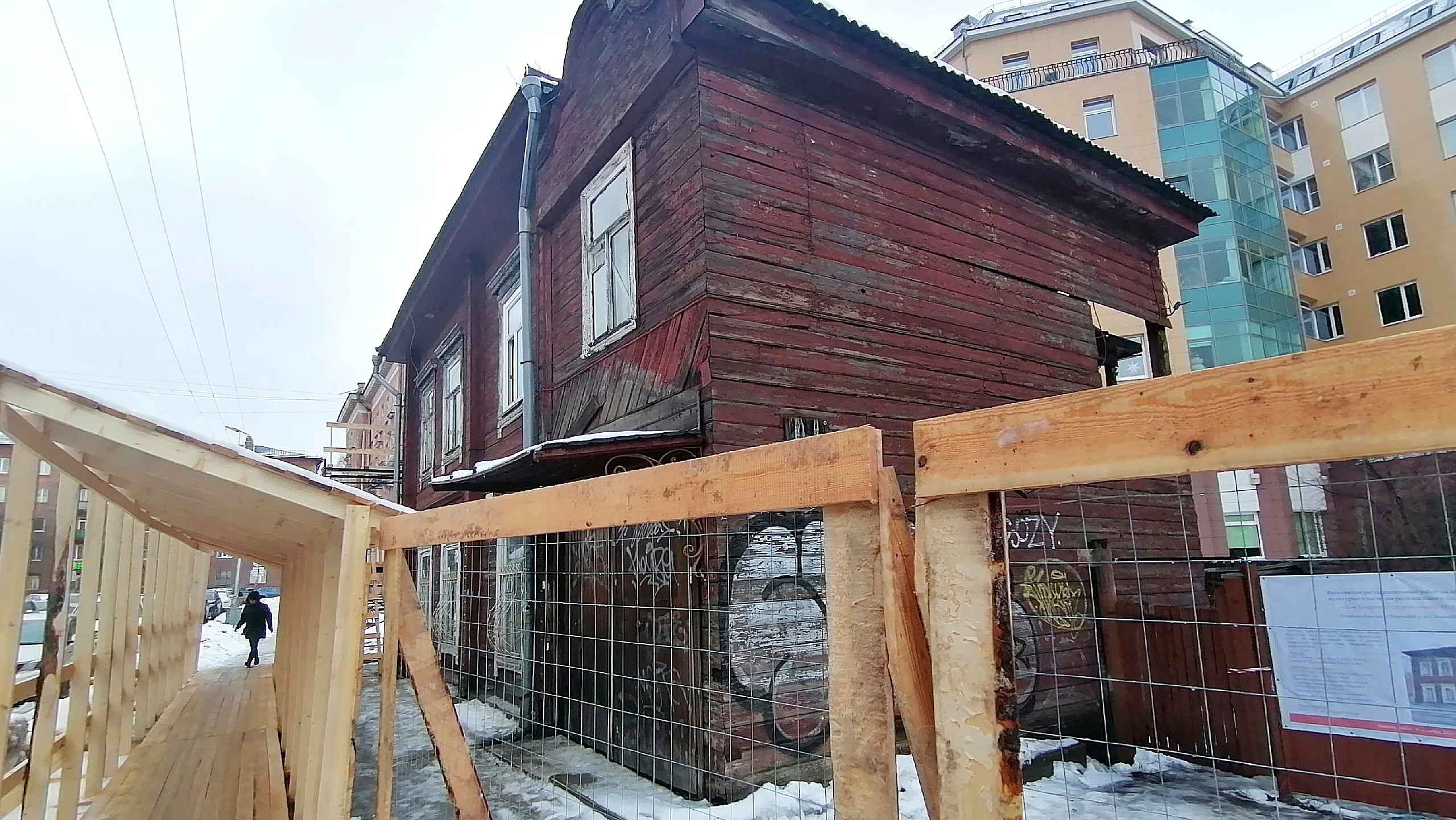 Дом Захаровых обещают перенести в исторический квартал Петрозаводска в этом году