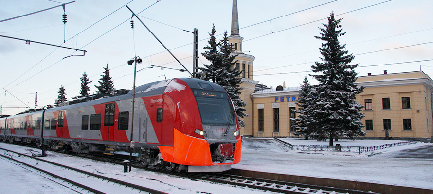 Дополнительный поезд запустят из Петрозаводска в Псков на февральских праздниках
