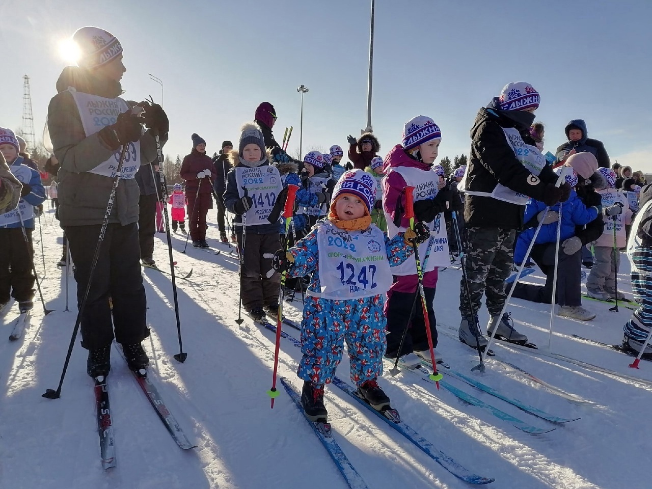 Самым спортивным жителям Петрозаводска напомнили программу «Лыжни России»