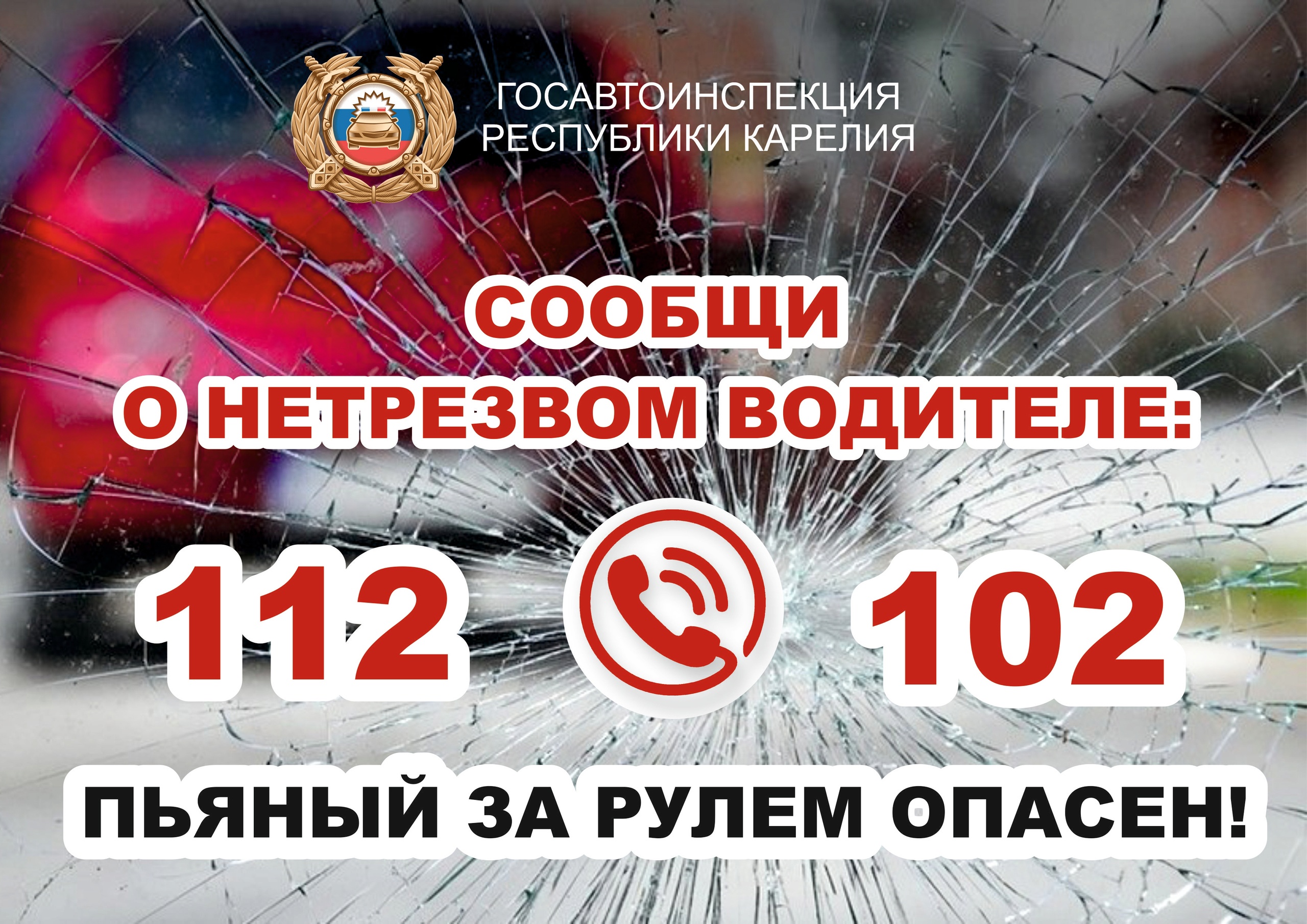 Дорожная полиция Карелии поймала больше 200 пьяных водителей с начала года