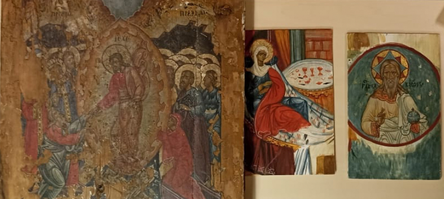 Глава Карелии призвал чиновников заплатить личные деньги за воссоздание икон сгоревшей Успенской церкви