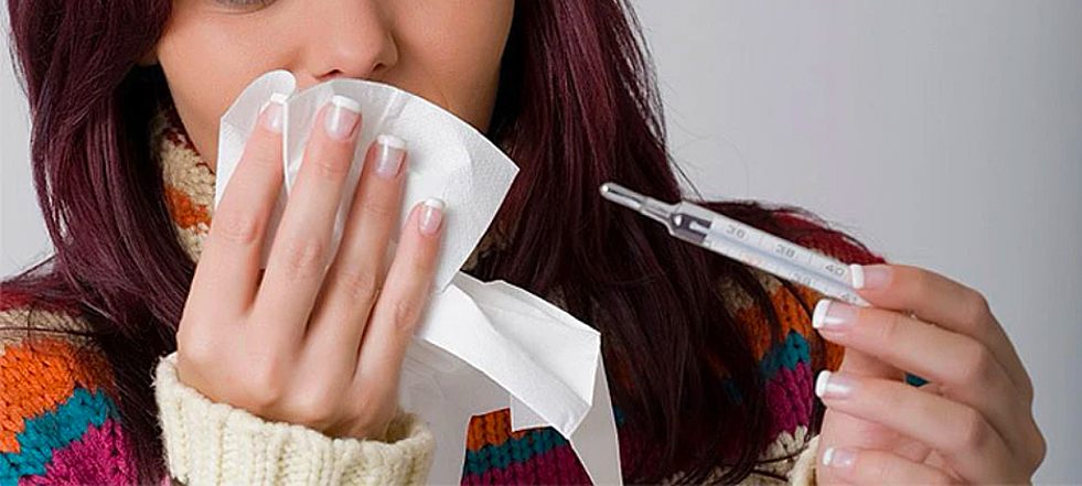 В Петрозаводске уровень заболеваемости ОРВИ и гриппом за неделю снизился почти на треть