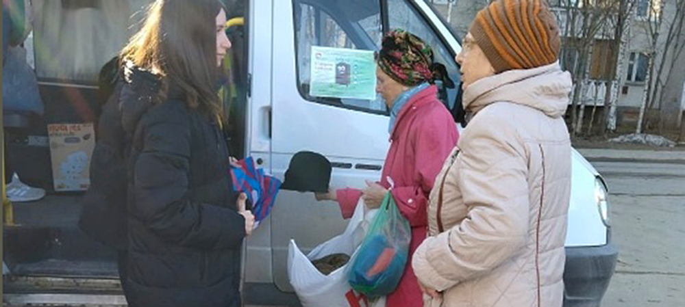 Две «Газели» одежды и средств гигиены собрали добрые люди Петрозаводска для нуждающихся