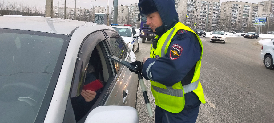 В ГИБДД Петрозаводска назвали микрорайон, где сегодня проведут рейд