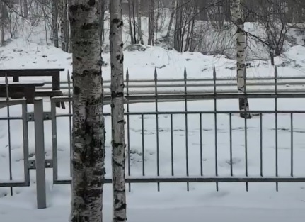 Парфенчиков порадовался весенней зиме в райцентре на севере Карелии (ВИДЕО)
