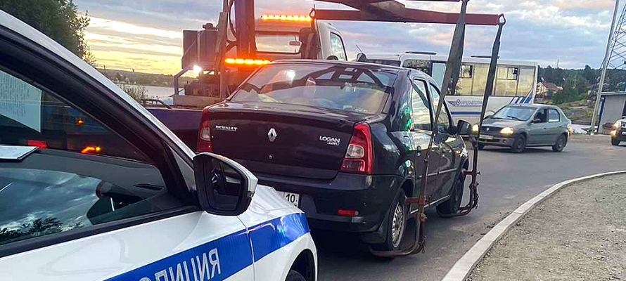 В Петрозаводске автомобиль любителя выпить за рулем конфисковали в доход государства