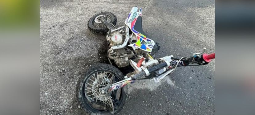 Ребенок за рулем мотоцикла пострадал в Приладожье Карелии