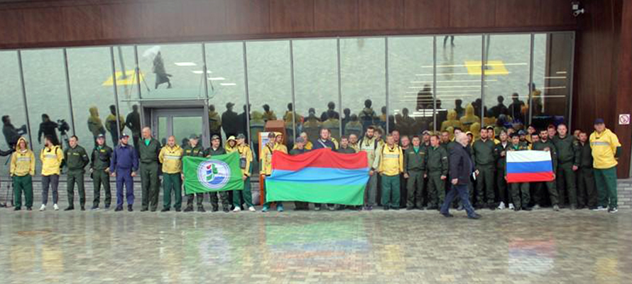 Губернатор Тюменской области поблагодарил десантников из Карелии за помощь в тушении лесных пожаров