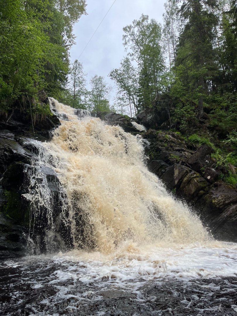 Краеведы поделились чарующими фото самого высокого водопада Приладожья  Карелии (ФОТО) | СТОЛИЦА на Онего