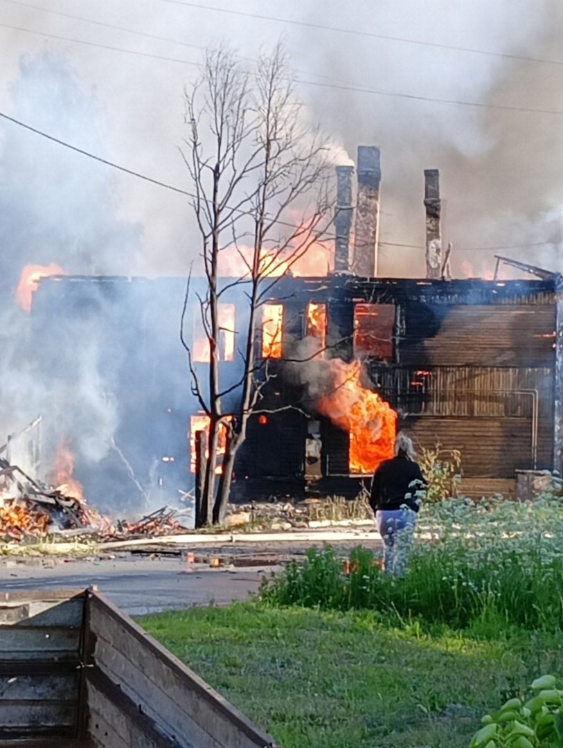 Власти района в Карелии рассказали о последствиях страшного пожара (ФОТО)