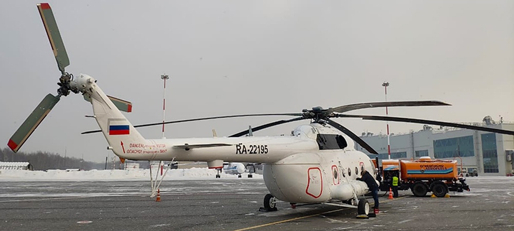 Новый санитарный вертолет совершил первый рейс с пациентами в Карелии (ВИДЕО)