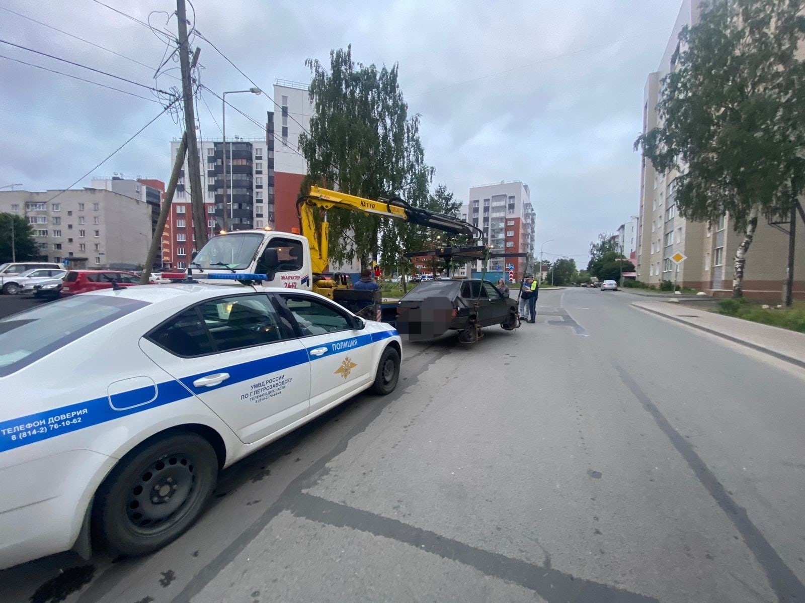 Инспекторы ГИБДД поймали семерых нарушителей в Петрозаводске за выходные