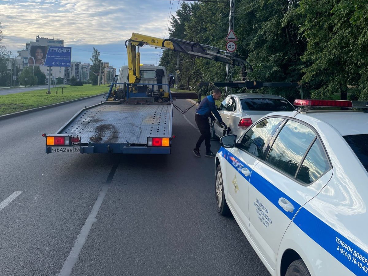 В Петрозаводске пятерых горе-водителей отстранили от управления | СТОЛИЦА  на Онего