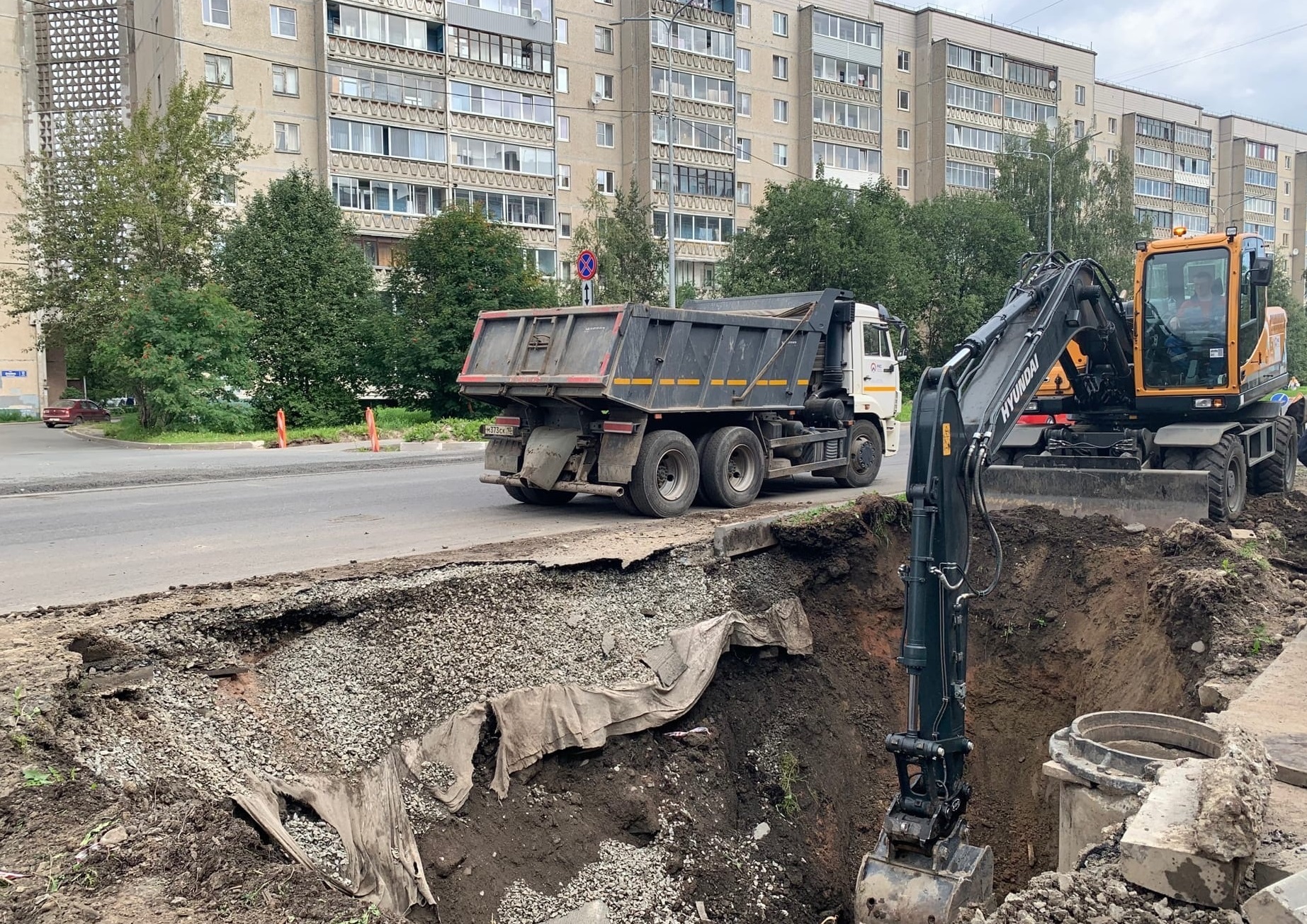 ПКС-Водоканал» реконструирует сети водоснабжения вблизи Почтовой площади |  31.08.2023 | Новости Петрозаводска - БезФормата