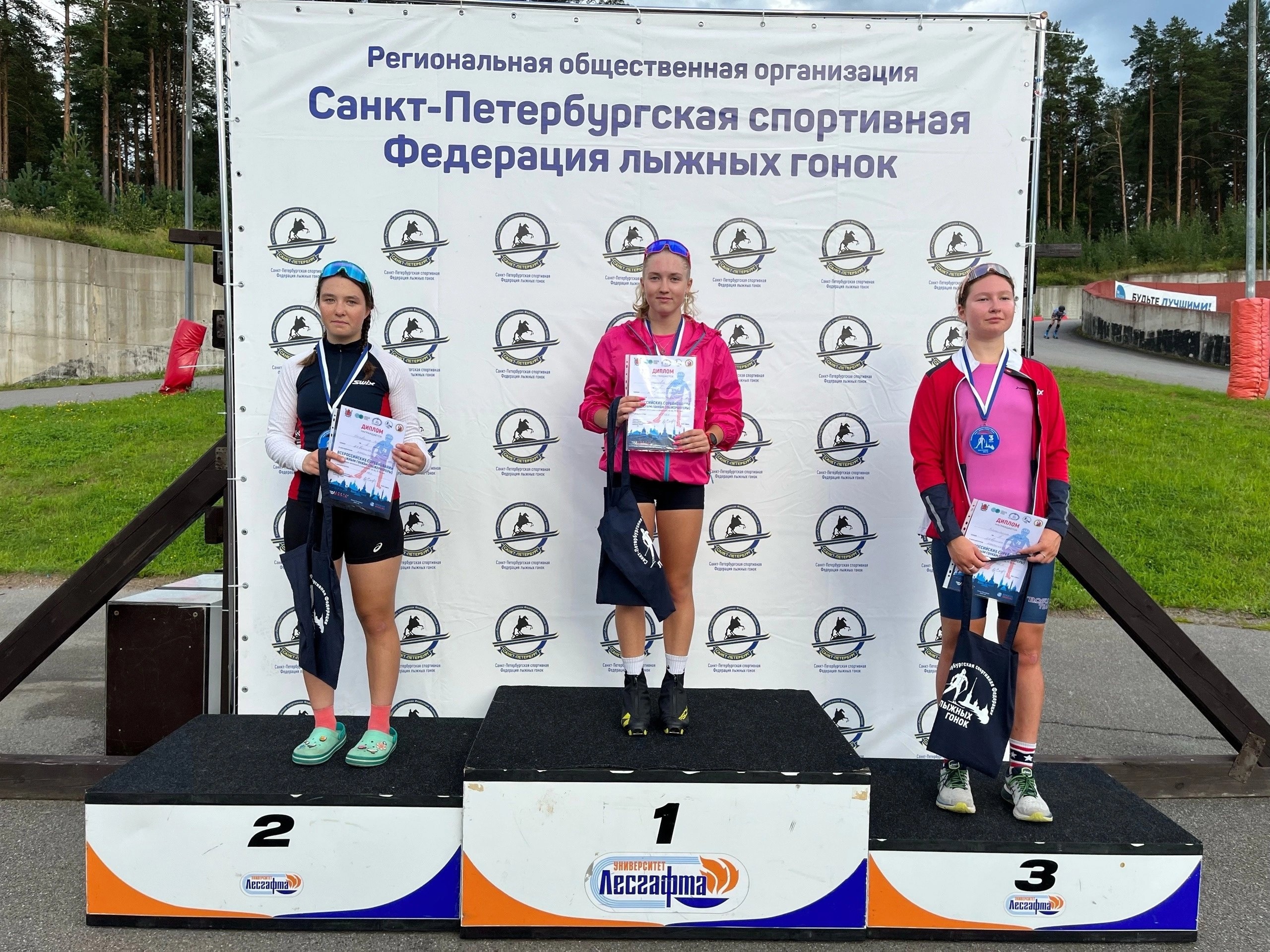 Спортсменка из Карелии заняла первое место на всероссийских соревнованиях по лыжероллерам