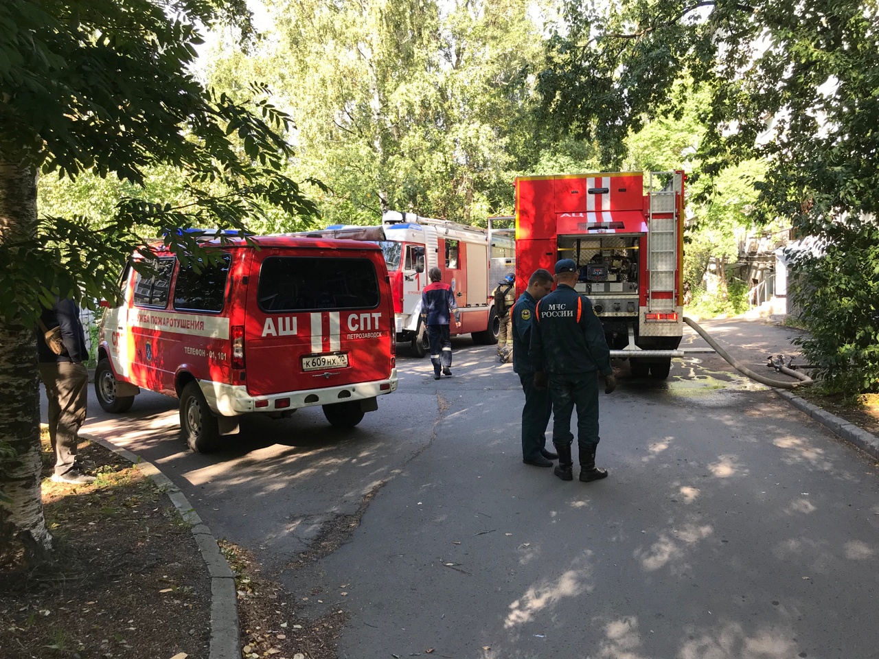 Квартира загорелась в расширенном центре Петрозаводска | 07.09.2023 |  Новости Петрозаводска - БезФормата