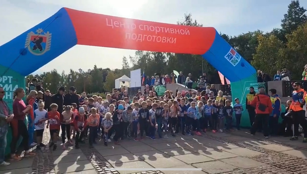 Юные бегуны массово стартовали в Петрозаводске