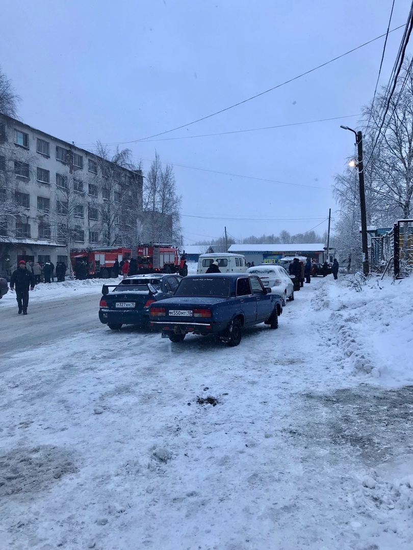 Сотрудники редакции газеты в Карелии оказались в ловушке из-за пожара