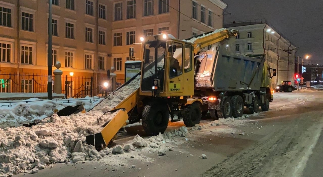 В Петрозаводске ближайшей ночью будут убирать несколько улиц