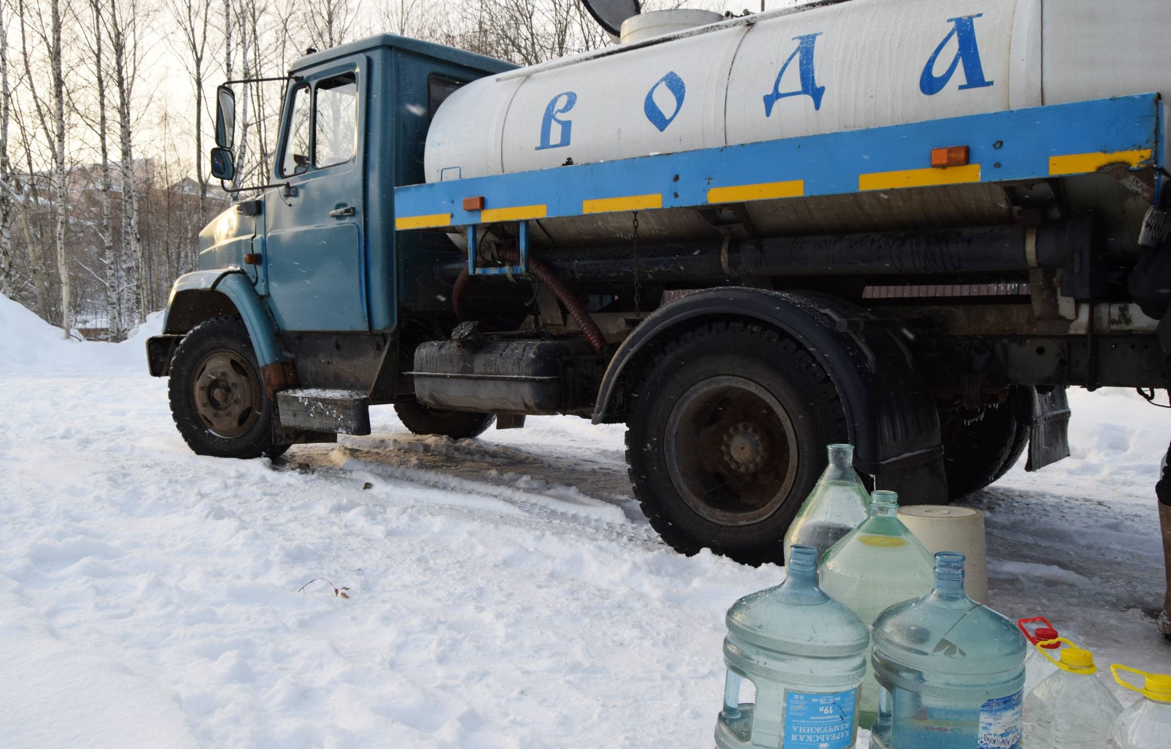 В Крещение петрозаводчанам доставят около 30 тонн воды | СТОЛИЦА на Онего