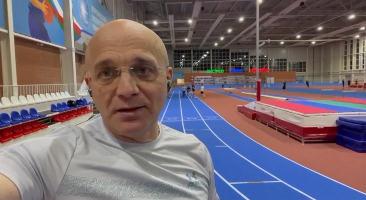 Шандалович поделился впечатлениями от нового легкоатлетического манежа в Петрозаводске