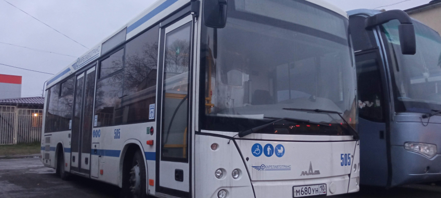 На юге Карелии отменили автобусный рейс