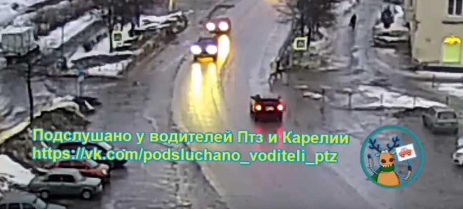 Появилось видео аварии со сбитой пенсионеркой в Карелии