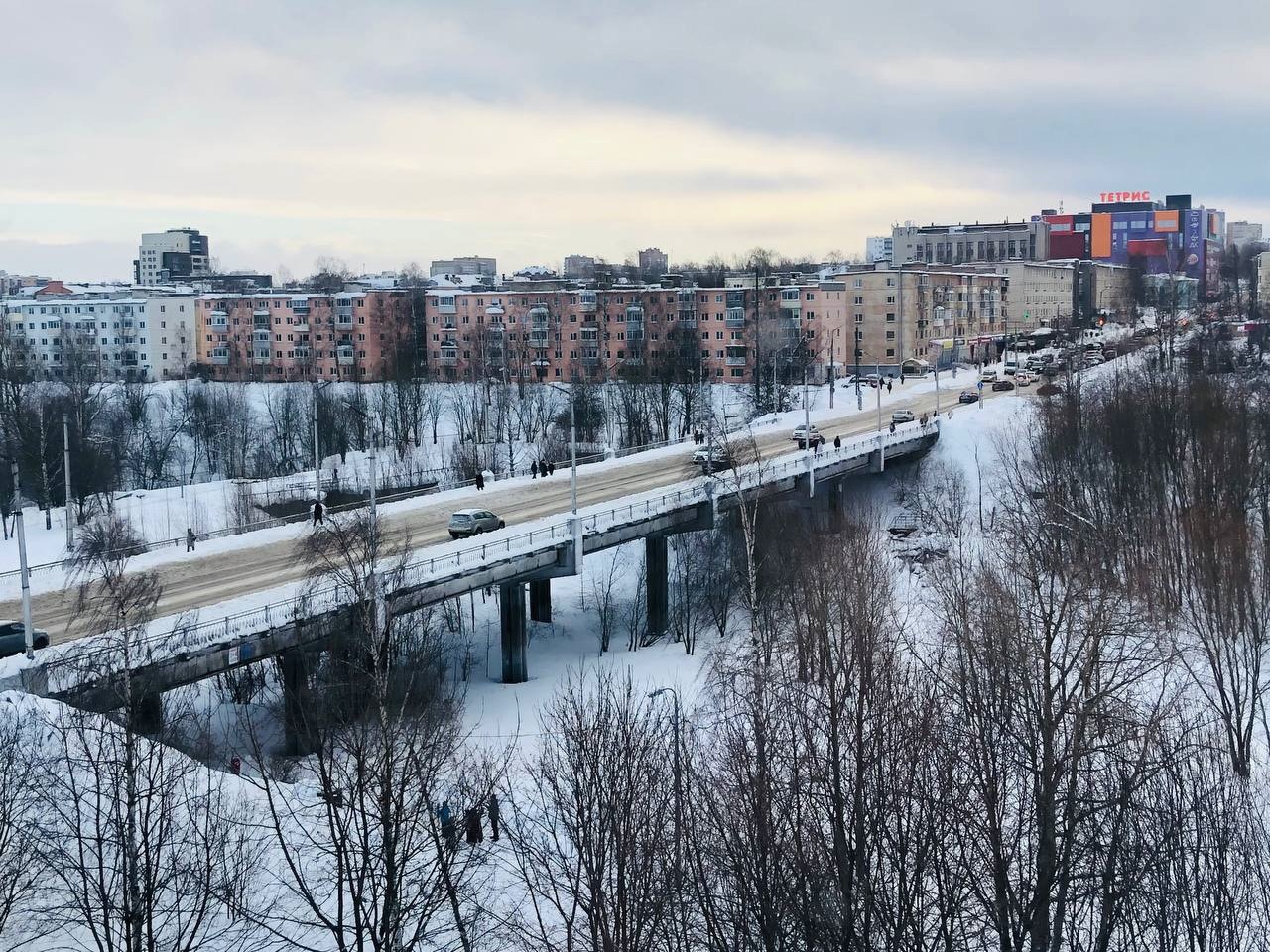 Названа дата, когда закрывается мост в центре Петрозаводска