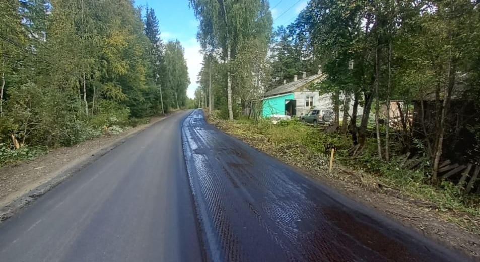 Более 45 километров дорог отремонтировали в Прионежском районе в 2023 году