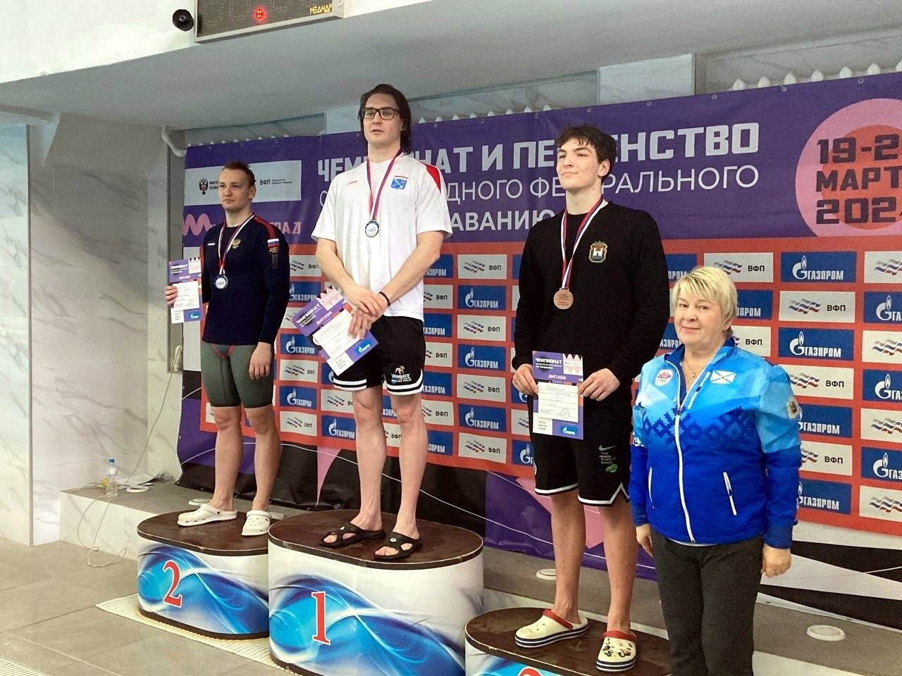 Юные пловцы из Петрозаводска стали серебряными призерами на соревнованиях в Калининграде