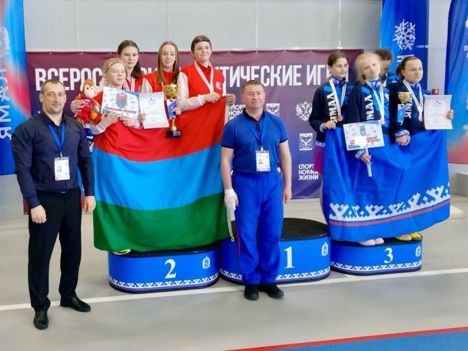 Спортсменки из Карелии завоевали призовое место на Арктических играх 