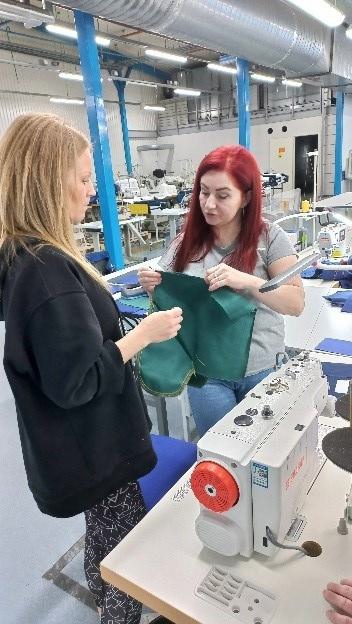На швейной фабрике в Карелии возрастает количество профессионалов