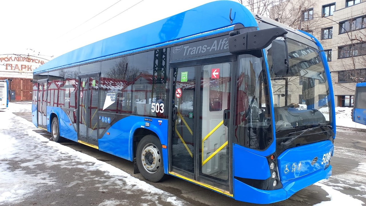 С 1 апреля выйдут на линию 5 новых троллейбусов