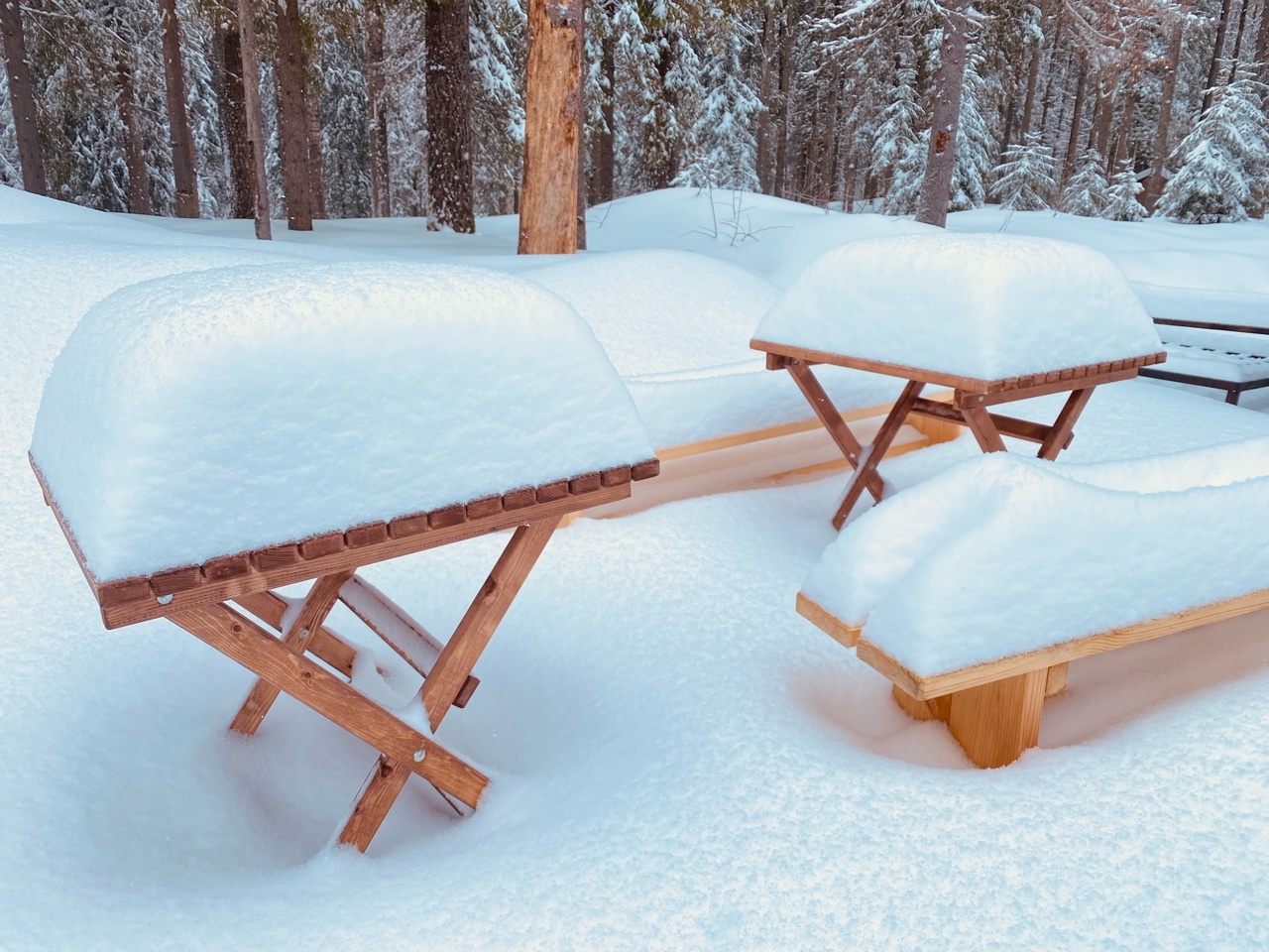 «Зимние фонтаны» в Петрозаводске продолжают лыжный сезон 